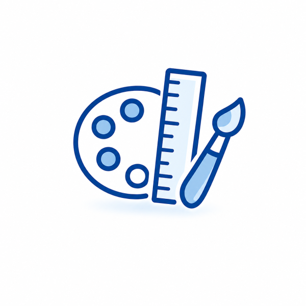 Custom Size & Finish illustration from the existing Custom Pins page