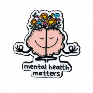 Mental Health Matters Enamel Pin