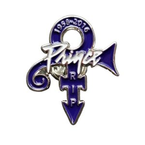 Prince Purple Rain Symbol Enamel Pin