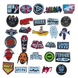 Classics Rock Band Enamel Pin