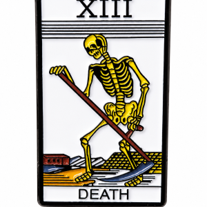 Tarot Horror Skull Enamel Pin