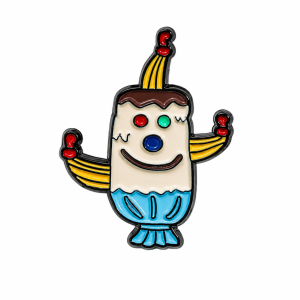 SpongeBob Ice Cream Enamelled Festival Souvenir Enamel Pin