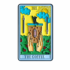 Coffee Cup Enamel Pin