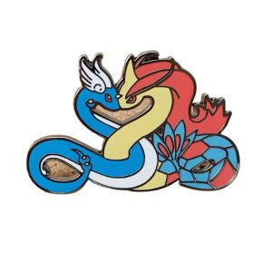 Pokemon Dragonair Milotic Enamel Pin