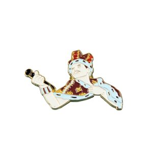 Collar Pop Enamel Pin