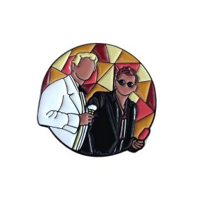 Teleplay Good Omens Enamel Pin