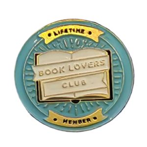 Book Lovers Club Interesting Reader Enamel Pin