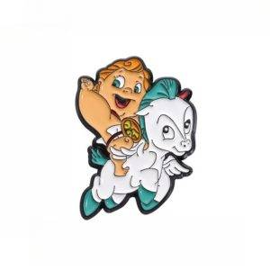 Funny Anime Movie Enamel Pin