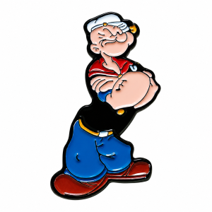 Muscle Pines Costume Friends Enamel Pin