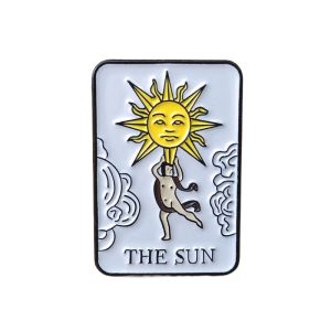 Tarot Sun Enamel Pin