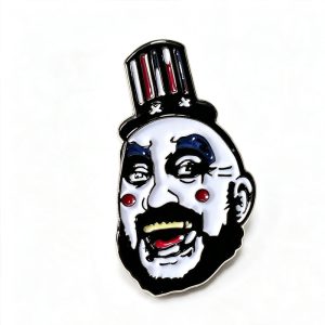 Halloween Scary Face Enamel Pin