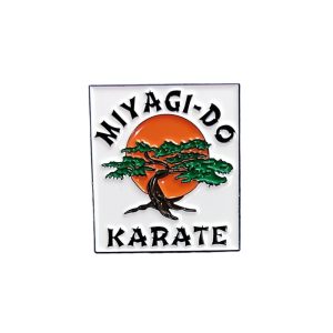 Miyagi-Do Karate Bonsai Tree Enamel Pin