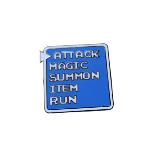 Final Fantasy Attack Magic Summon Enamel Pin
