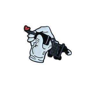 Tattoo Machine Enamel Pin