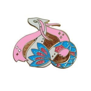 Pokemon Feebas Milotic Enamel Pin