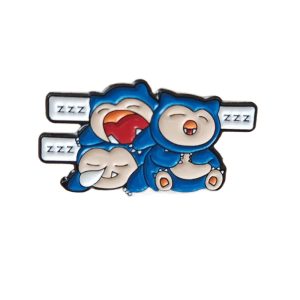 Pokemon Snorlax Sleep Enamel Pin