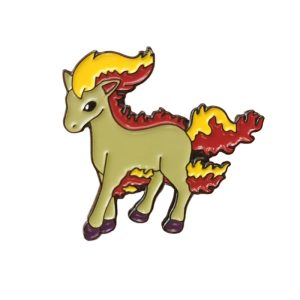 Pokemon Ponyta Horse Enamel Pin