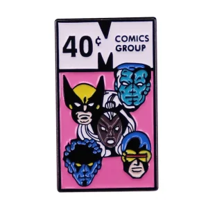 X-Men Cartoon Animal Enamel Pin