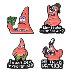 SpongeBob Patrick Star Enamel Pins