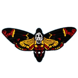 Horror Moth Character Enamel Pin