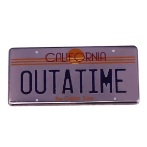 Back to Future Enamel Pin