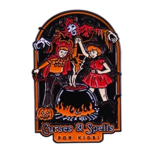 Curses Spells Enamel Pin