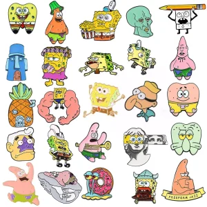 SpongeBob Patrick Star Enamel Pins