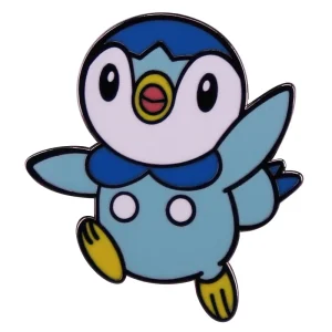 Pokemon Hard Kawaii Penguin Piplup Enamel Pin