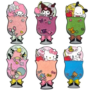 Hello Kitty Kuromi & Friends Enamel Pins