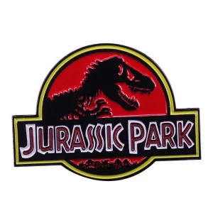 Jurassk Park Dinosaur Enamel Pin