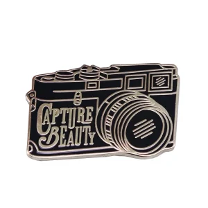 Camera Photographer Enamel Pin