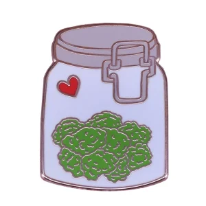 Vegetarian Bottle Enamel Pin