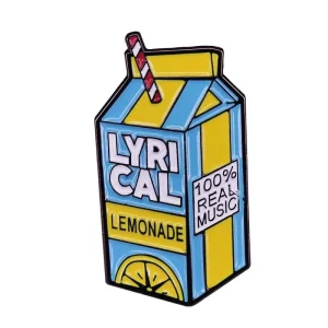 Juice Wrld Lyrical Lemonade Trippy Enamel Pin