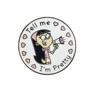 Comedy Collar Enamel Pin