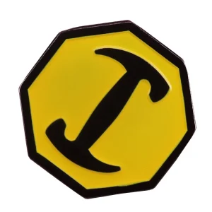 Anime Cartoon Logo Enamel Pin
