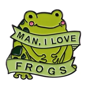 Frog Collar Enamel Pin