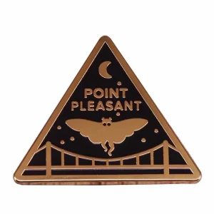 Mystery Mothman Enamel Pin