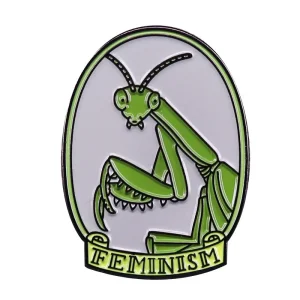 Feminisms Mantis Enamel Pin