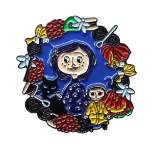 Halloween Horror Ghost Enamel Pin