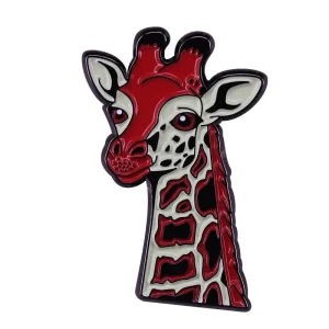 Cute Giraffe Enamel Pin
