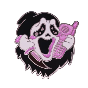 Halloween Horror Killer Enamel Pin