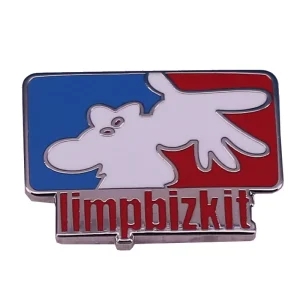 Heavy Metal Rock Band Enamel Pin
