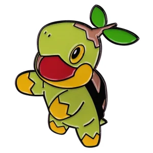 Pokemon Squirtle Turtwig Enamel Pin