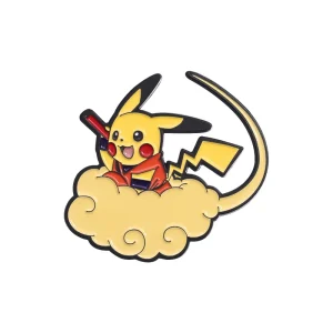 Pokemon Pikachu Cloud Enamel Pin