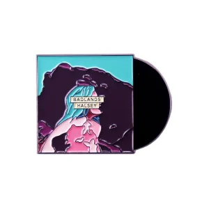 Record Pop Collar Enamel Pin