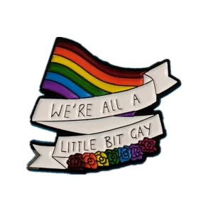 Interesting Rainbow Enamel Pin