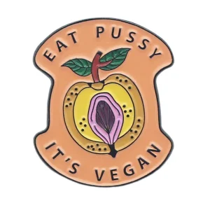 Feminisms Vegan Enamel Pin