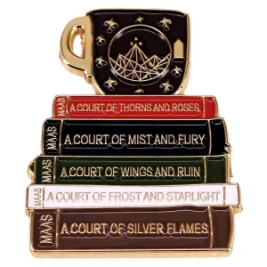 ACOTAR Book Cup Enamel Pin