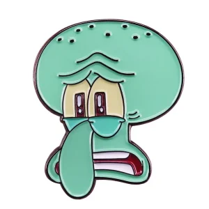 SpongeBob SquarePants Squidward Tentacles Enamel Pin