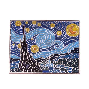 Van Gogh Starry Night Enamel Pin